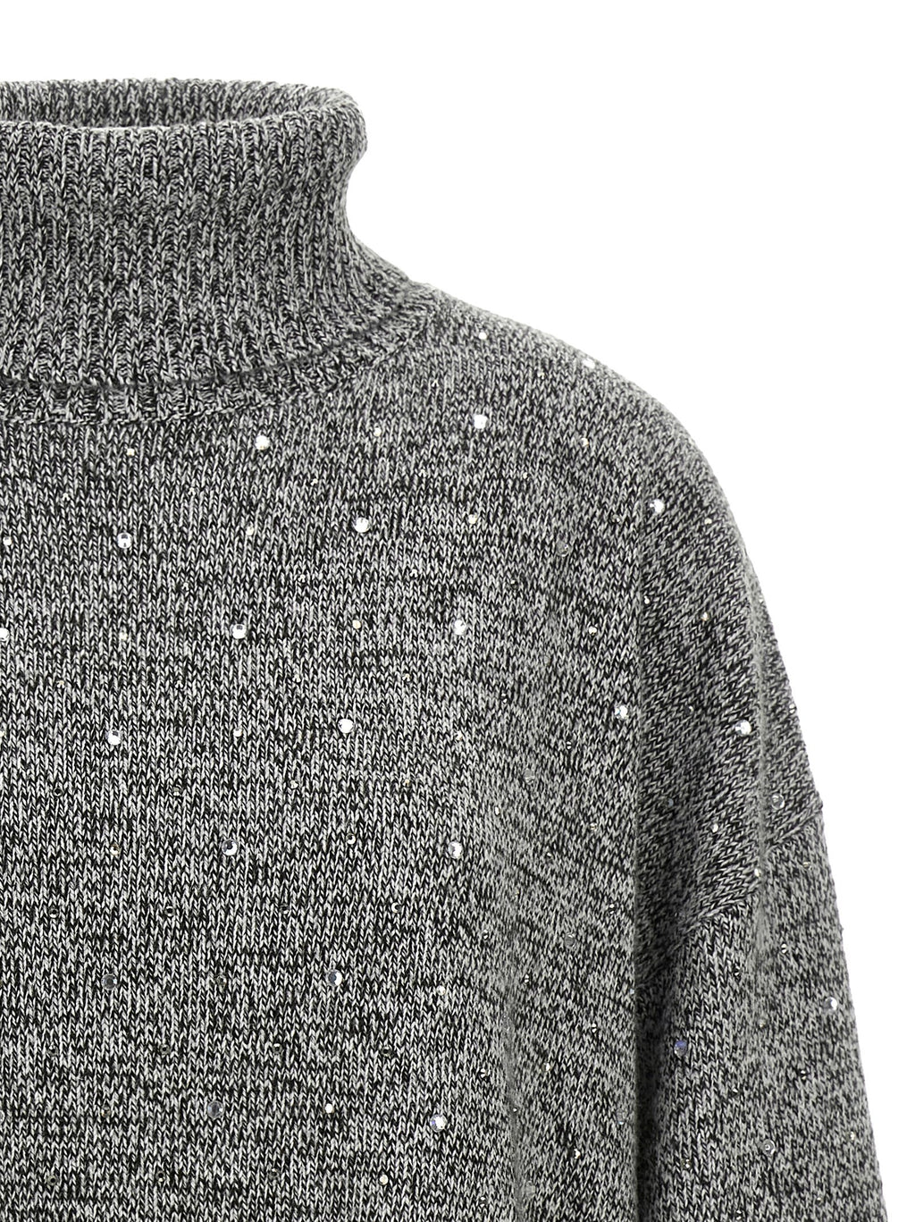 PINKO Gray Polyester Cardigan