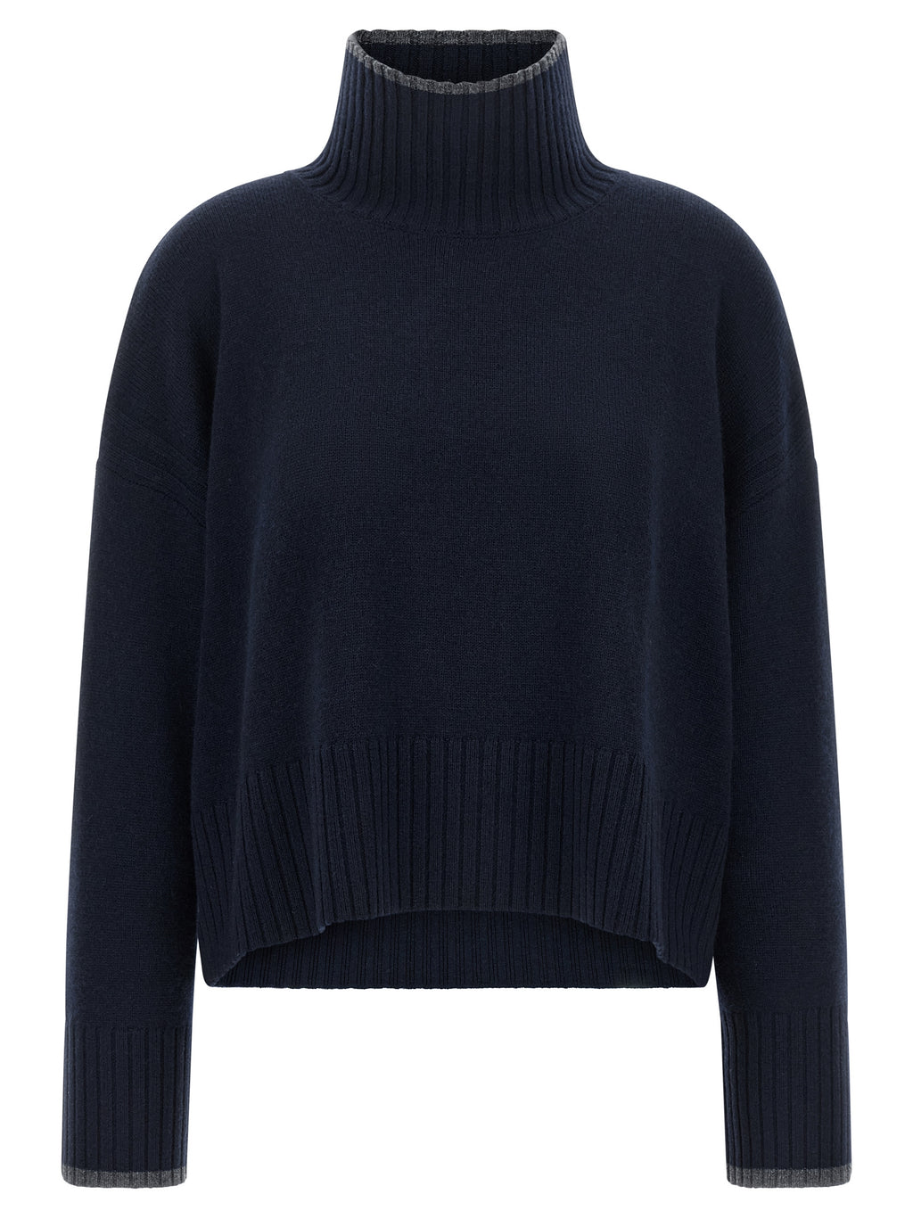 PINKO Blue Wool Cardigan
