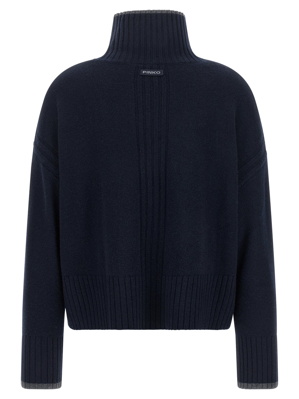 PINKO Blue Wool Cardigan