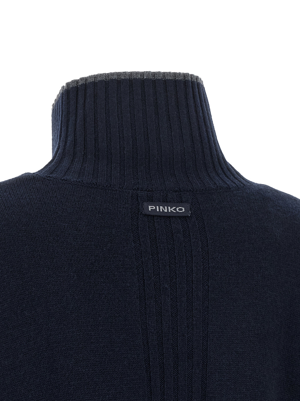PINKO Blue Wool Cardigan
