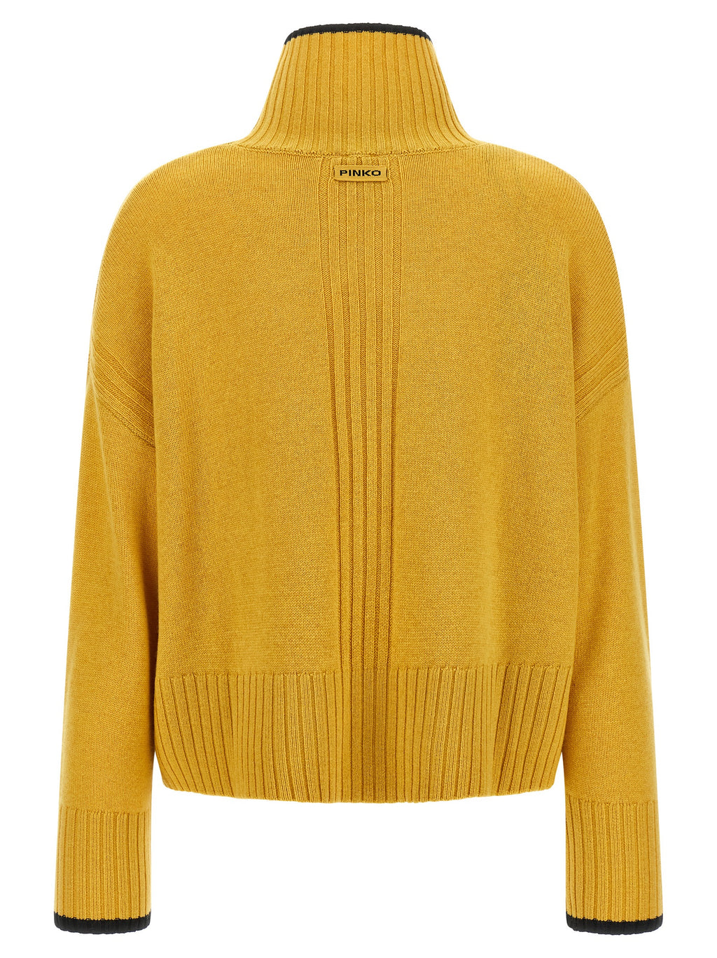 PINKO Bicolor Wool Cardigan