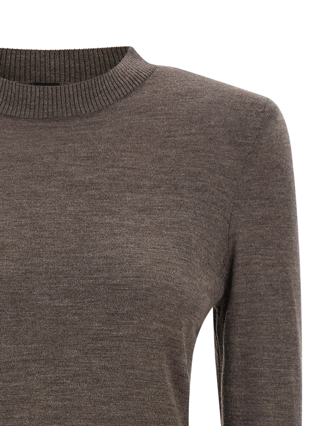 PINKO Brown Wool Cardigan