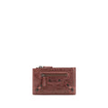 Balenciaga Bordeaux Lamb Ovis Aries Wallet