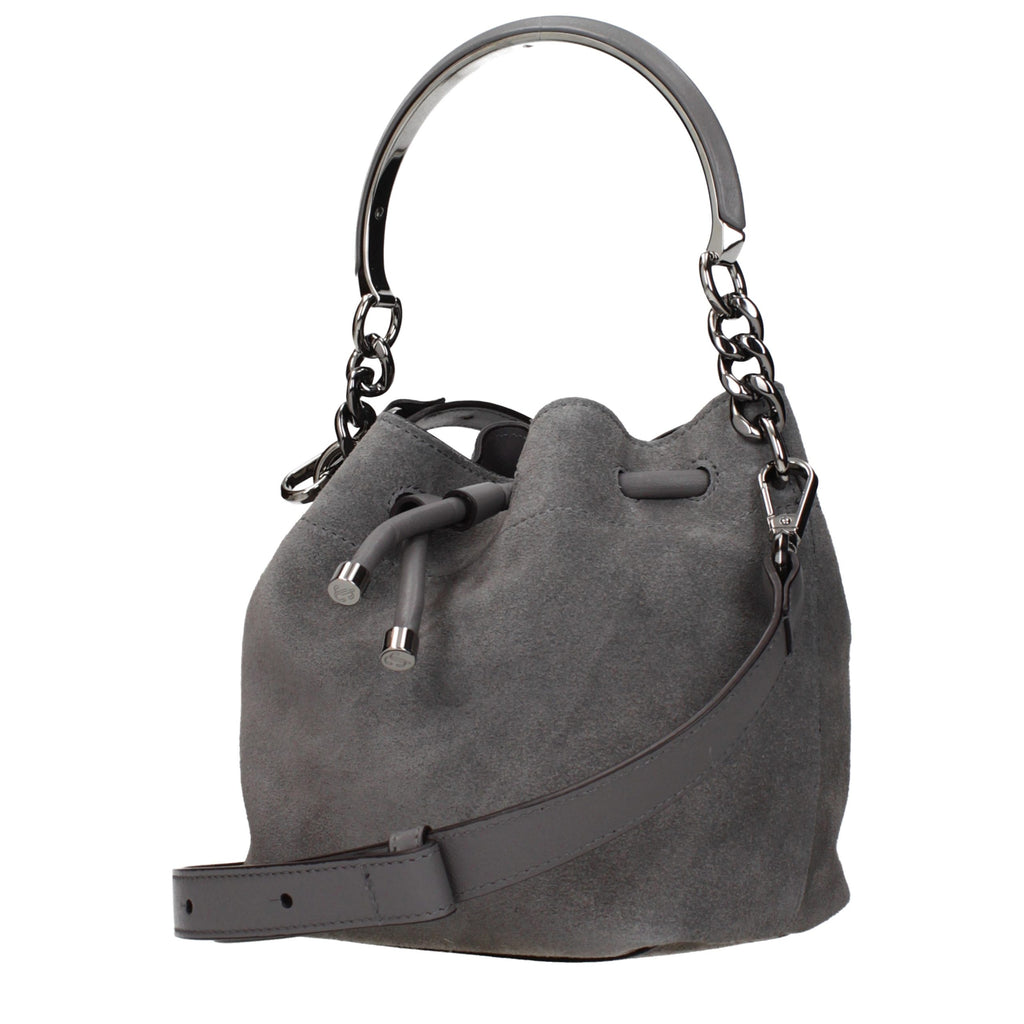 Jimmy Choo Gray Handbags