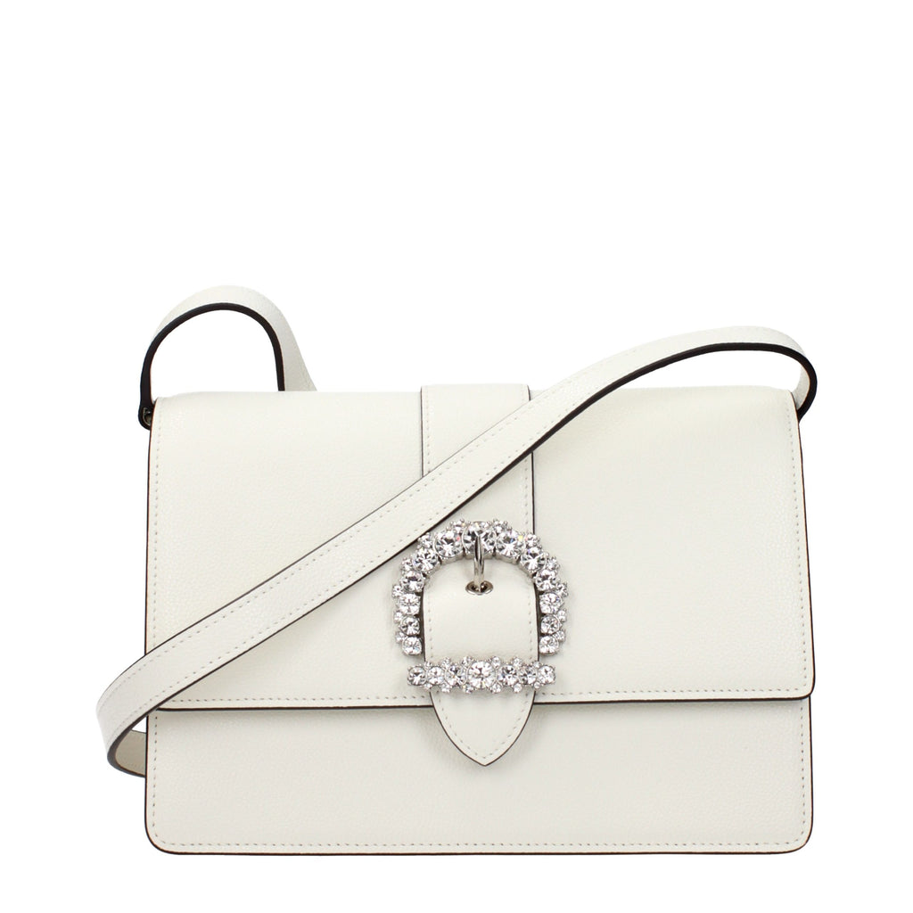 Jimmy Choo White Crossbody Bags