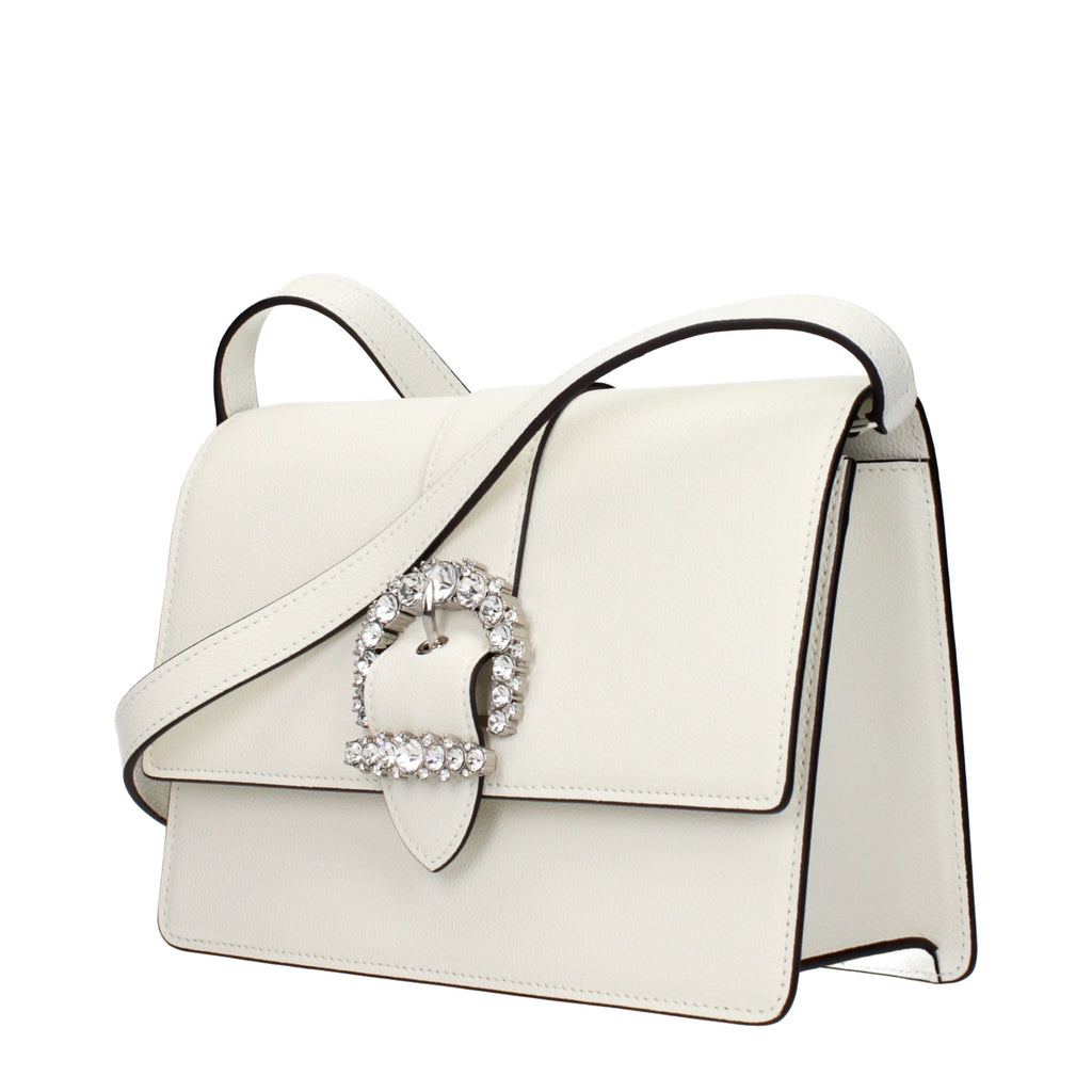 Jimmy Choo White Crossbody Bags