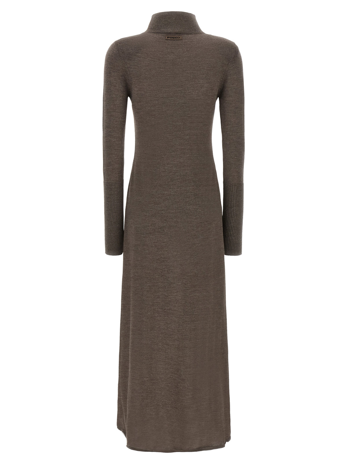 PINKO Beige Wool Long Dress