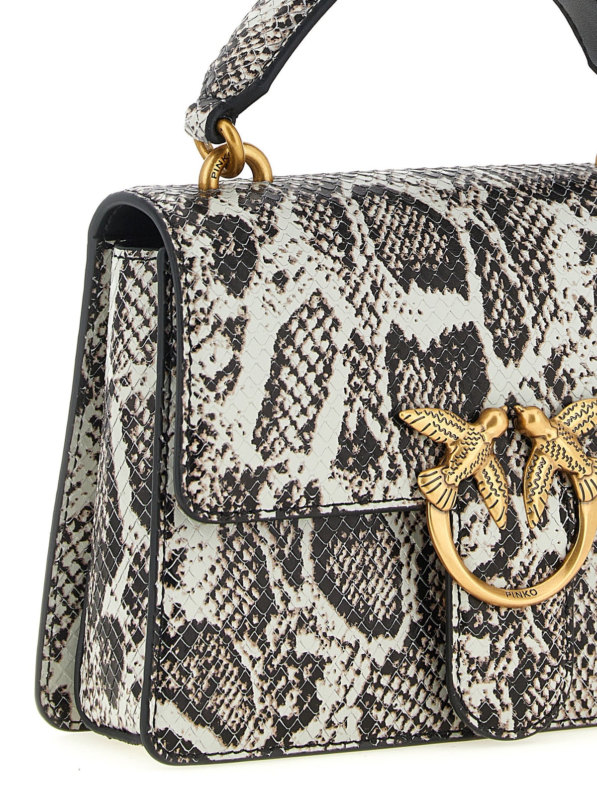 PINKO Love One Top Light Mini Handbag