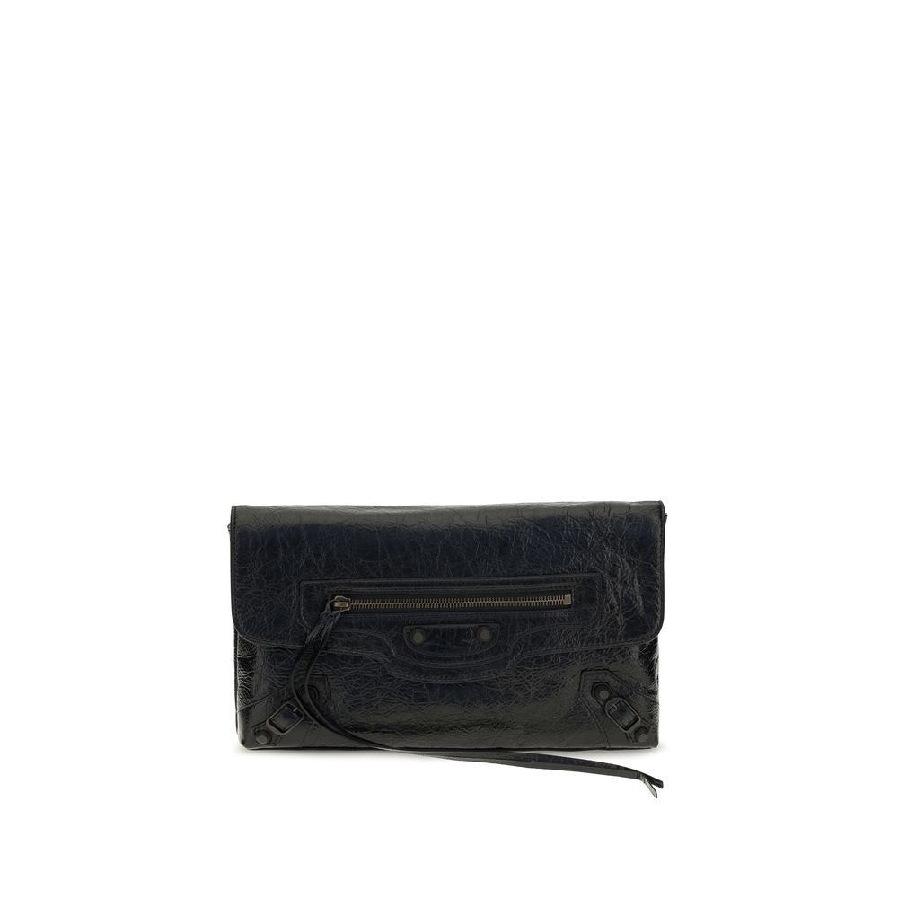Balenciaga Le City Black Clutch