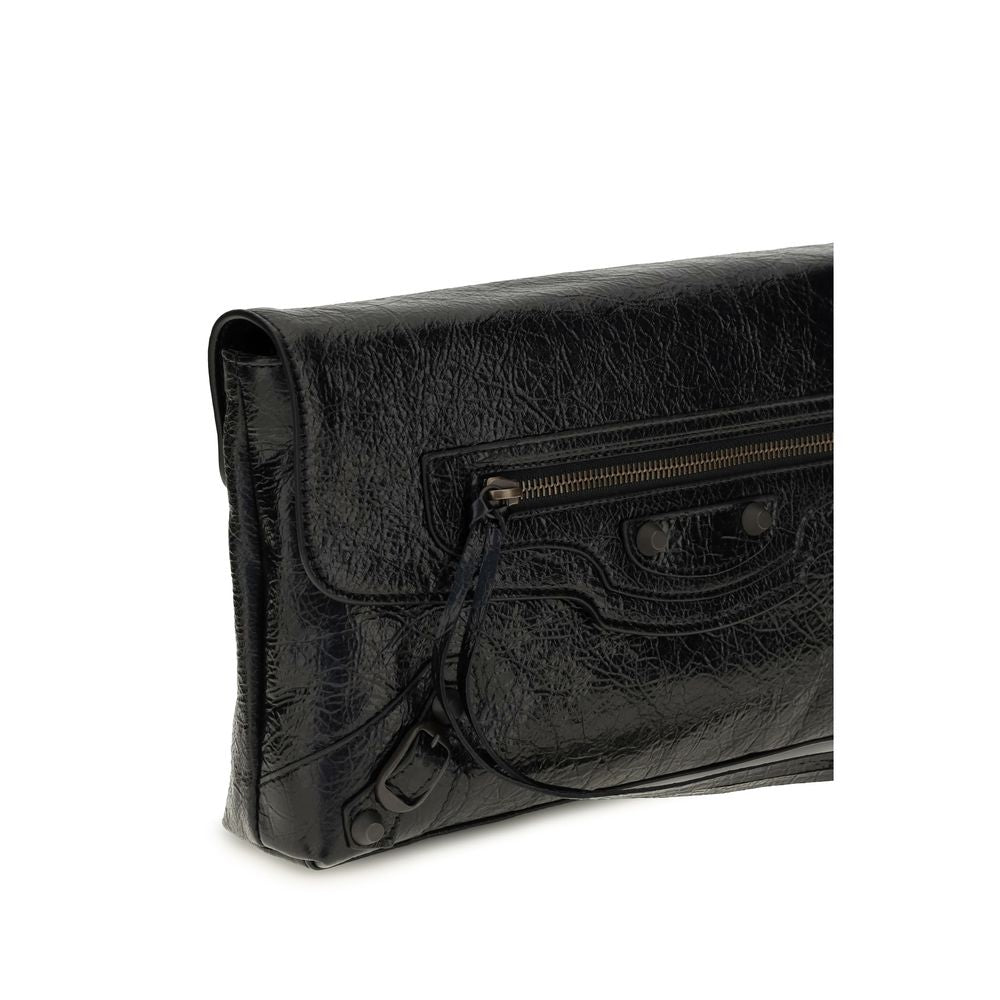 Balenciaga Le City Black Clutch
