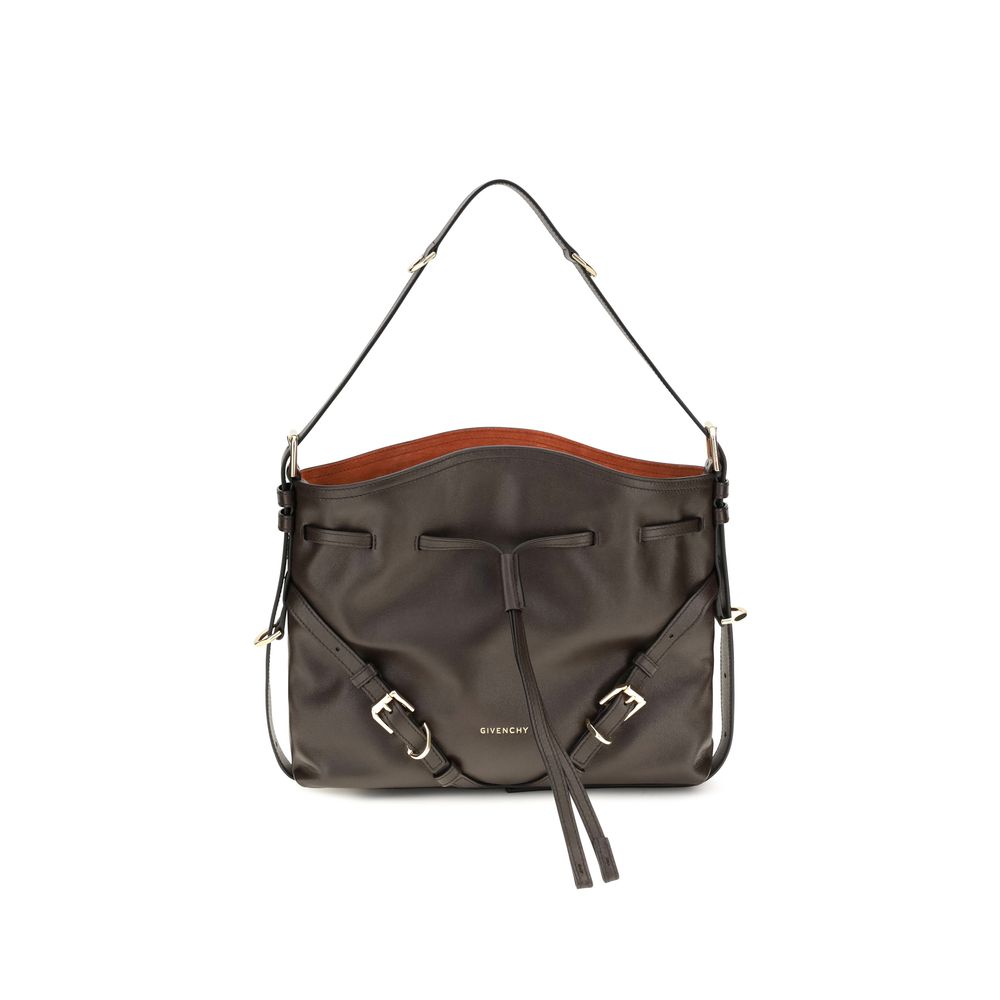 Givenchy Voyou Brown Small Bucket Handbag