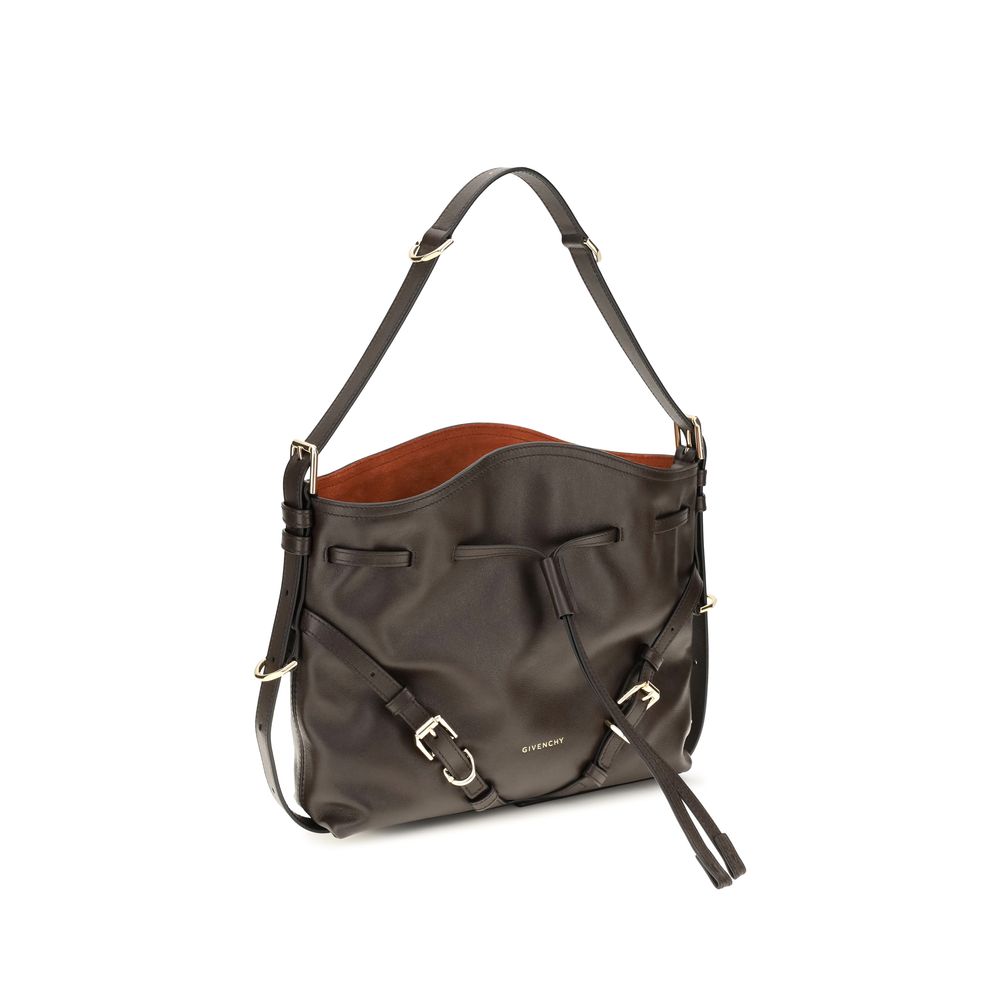 Givenchy Voyou Brown Small Bucket Handbag