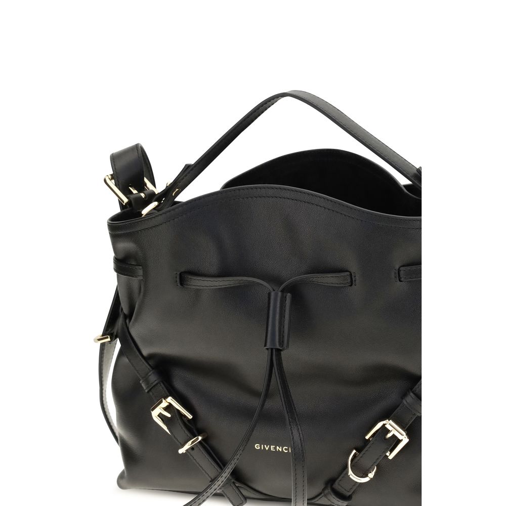 Givenchy Voyou Black Small Bucket Handbag