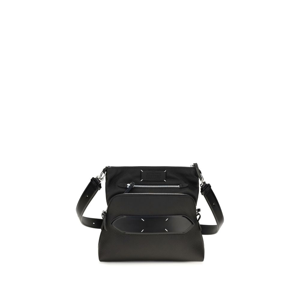 Maison Margiela Soft 5AC Multifunction Black Small Crossbody Bag