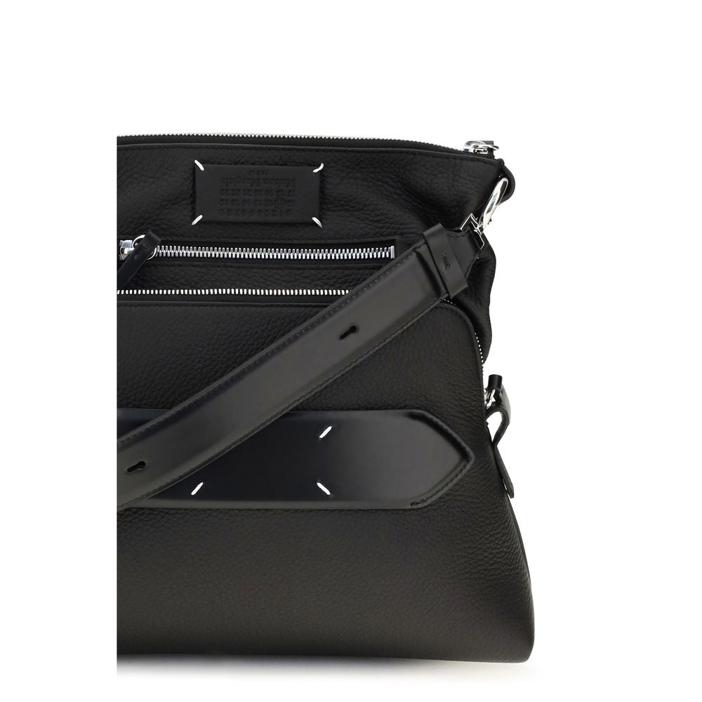 Maison Margiela Soft 5AC Multifunction Black Small Crossbody Bag