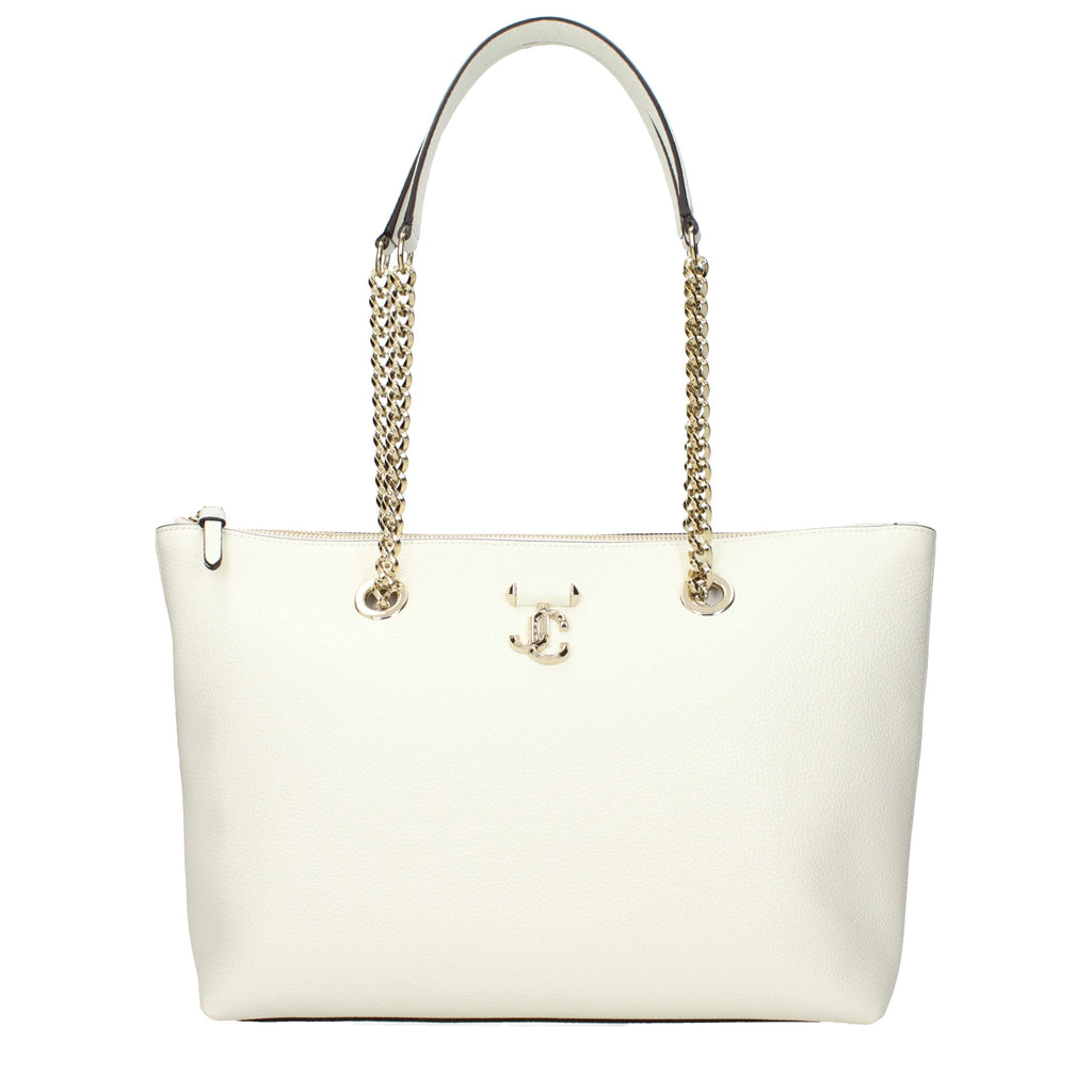Jimmy Choo White Shoulder Bags