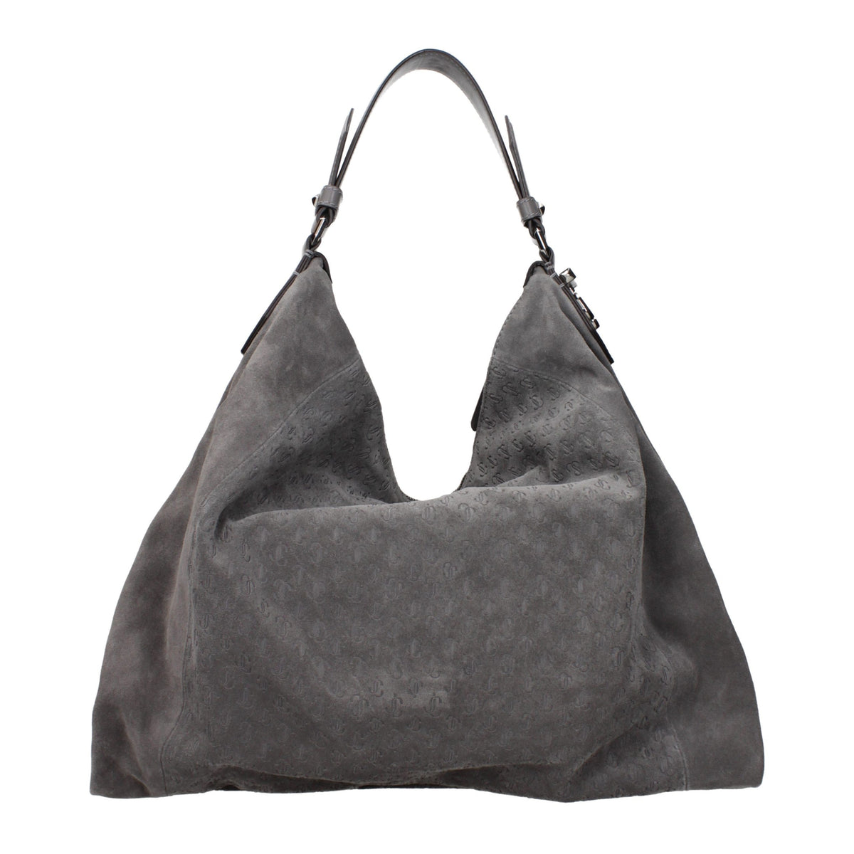 Jimmy Choo Gray Shoulder Bags