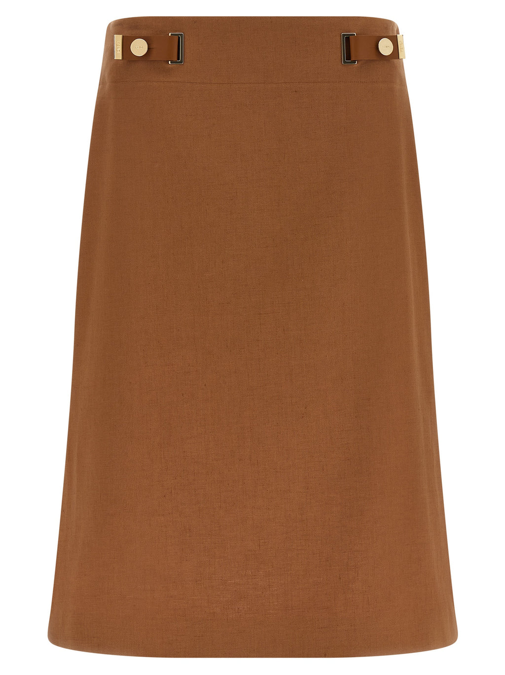 Fendi Flared Midi Skirt