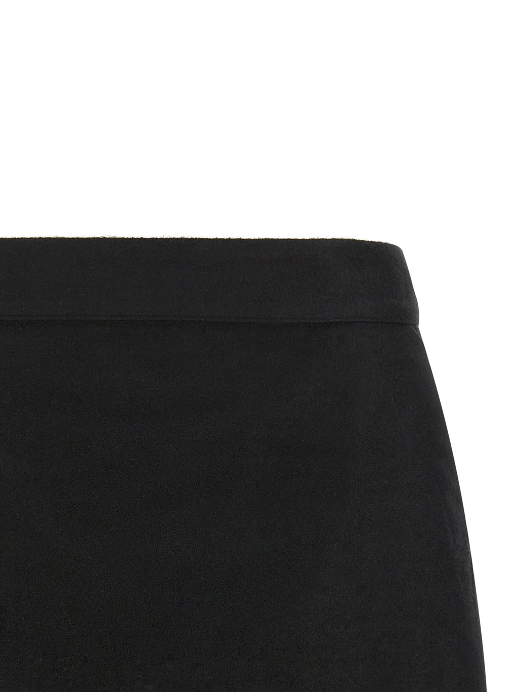 Rick Owens Fog Cutoff Mini Skirt