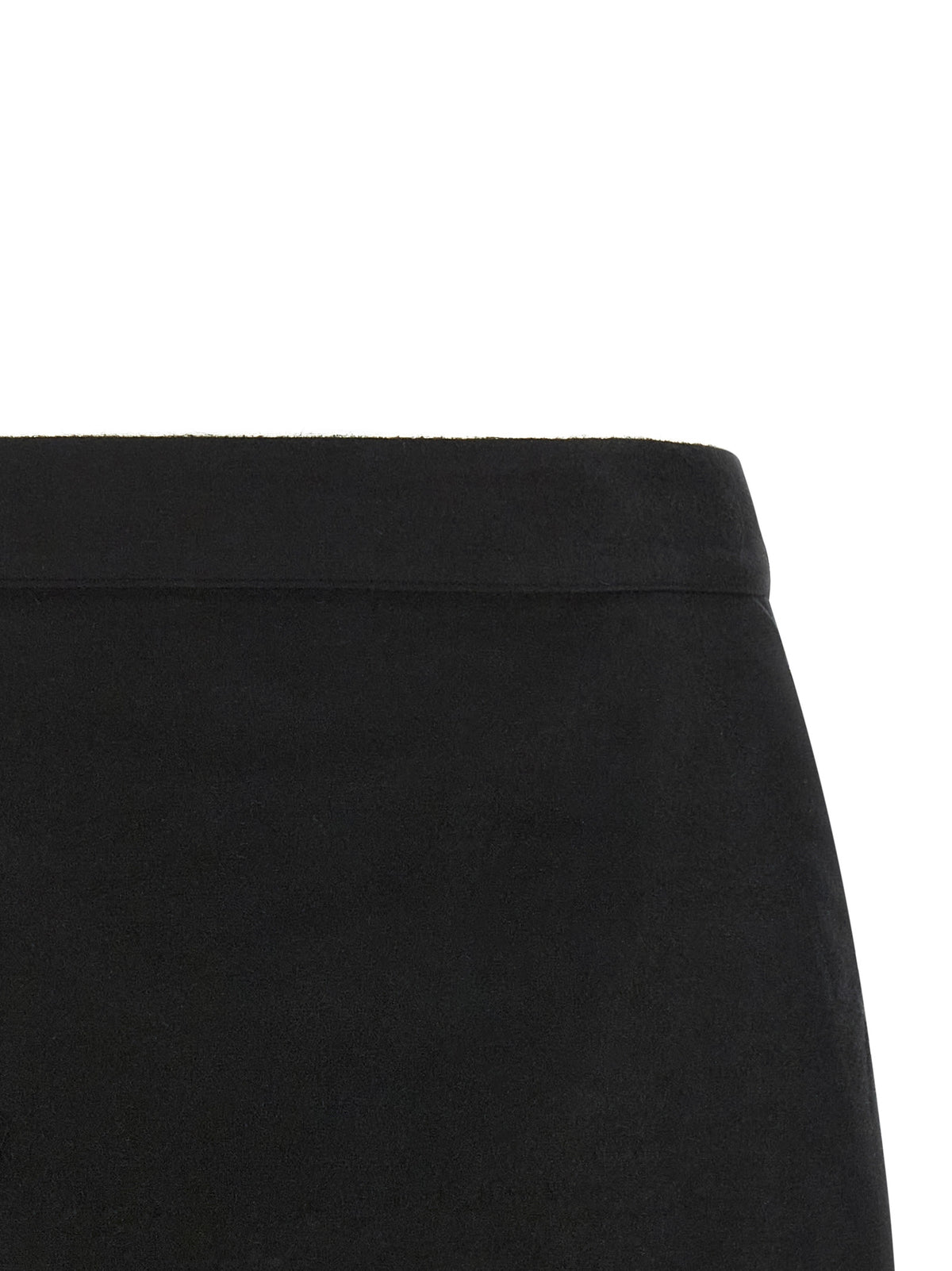 Rick Owens Fog Cutoff Mini Skirt