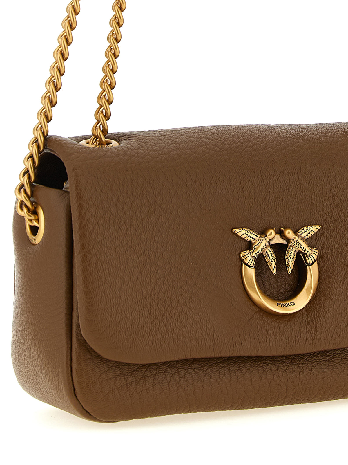 PINKO Brown Shoulder Bag