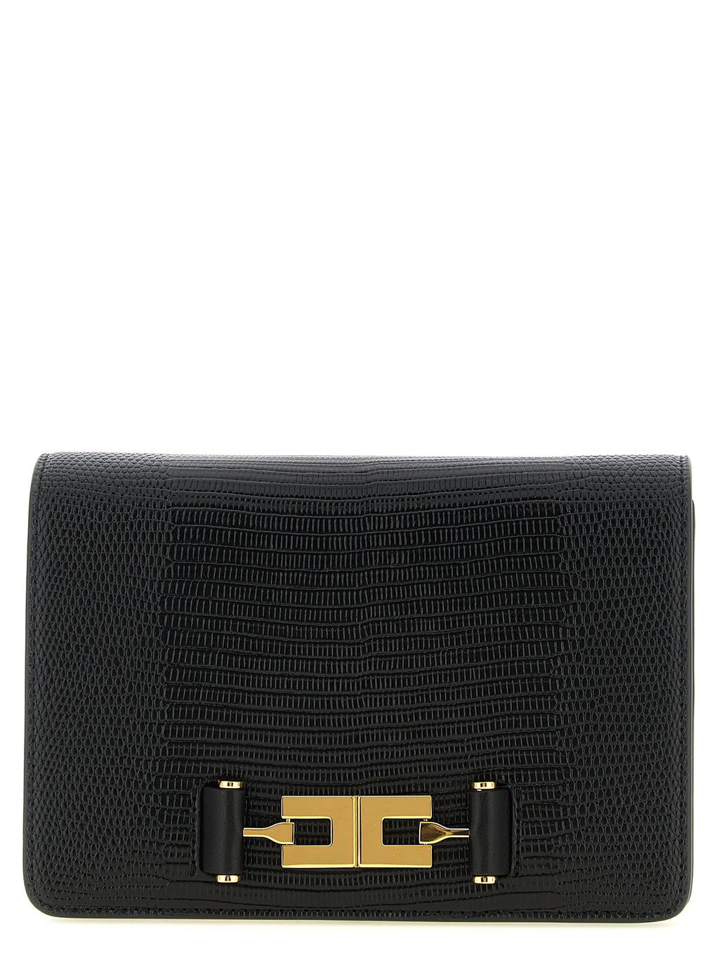 Elisabetta Franchi Black Shoulder Bag