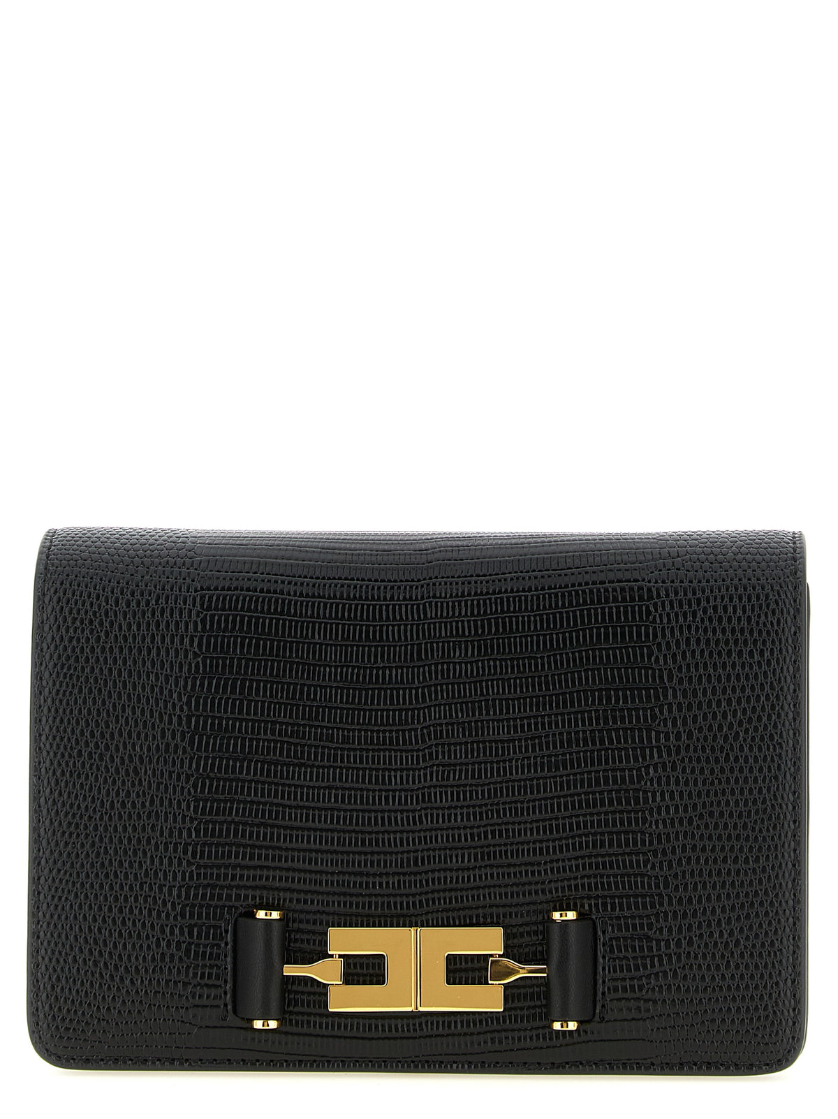 Elisabetta Franchi Black Shoulder Bag