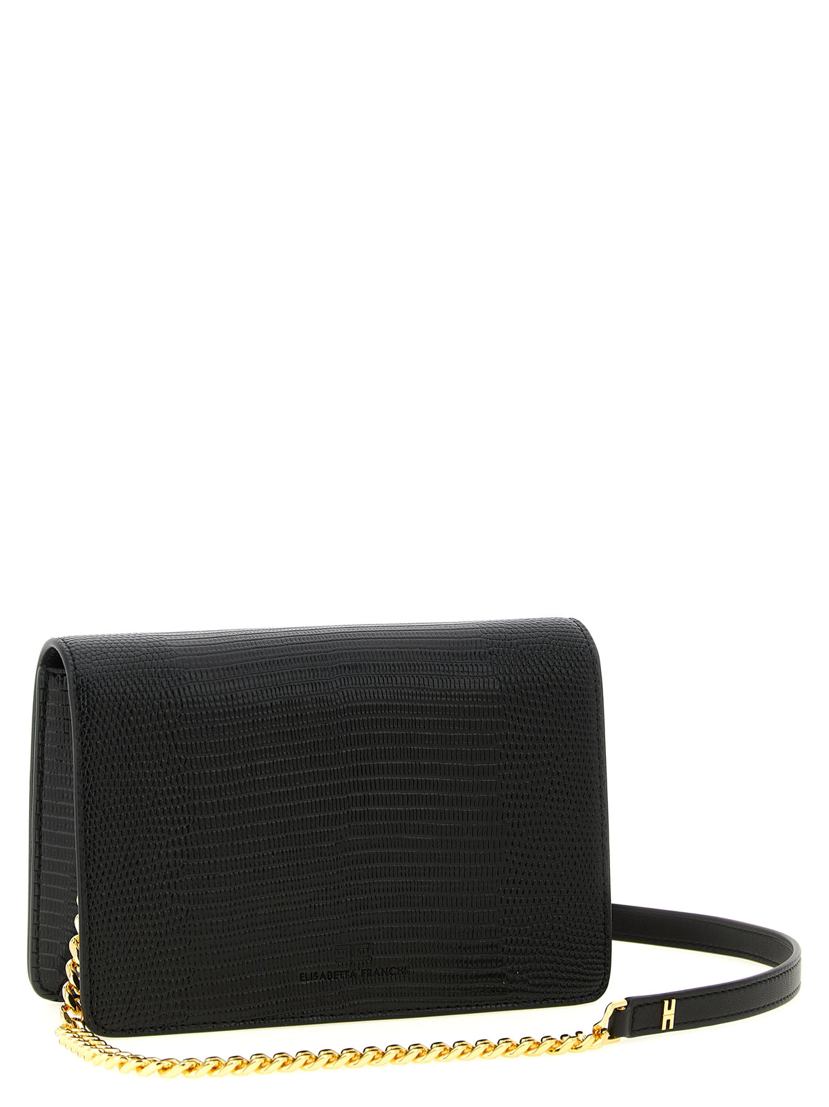 Elisabetta Franchi Black Shoulder Bag