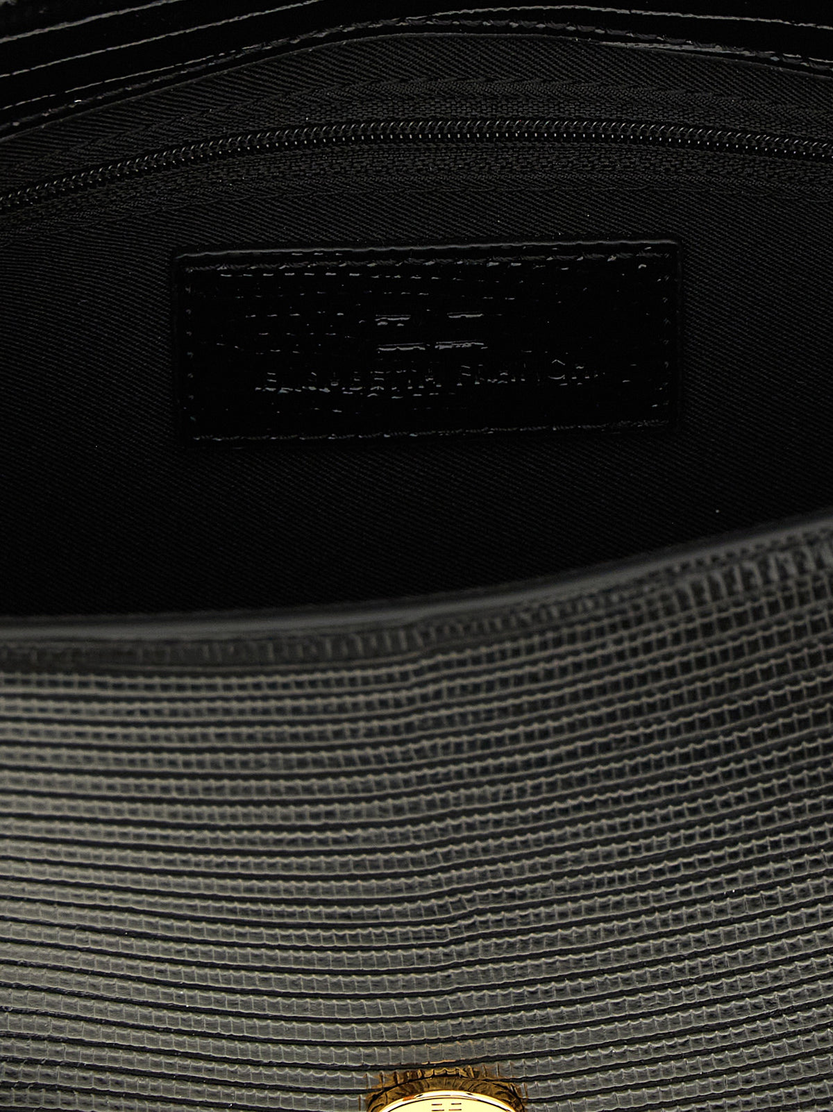 Elisabetta Franchi Black Shoulder Bag