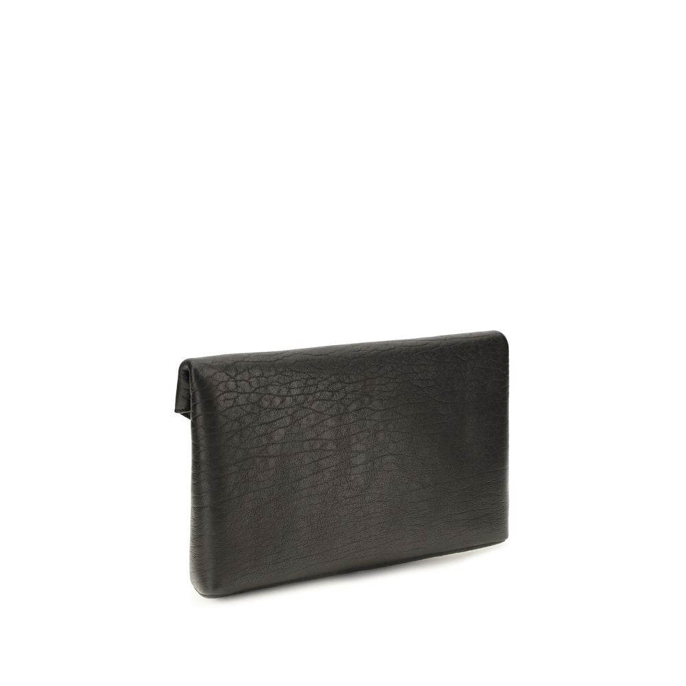 Saint Laurent Envelope Black Clutch