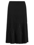 Elisabetta Franchi Knitted Midi Skirt