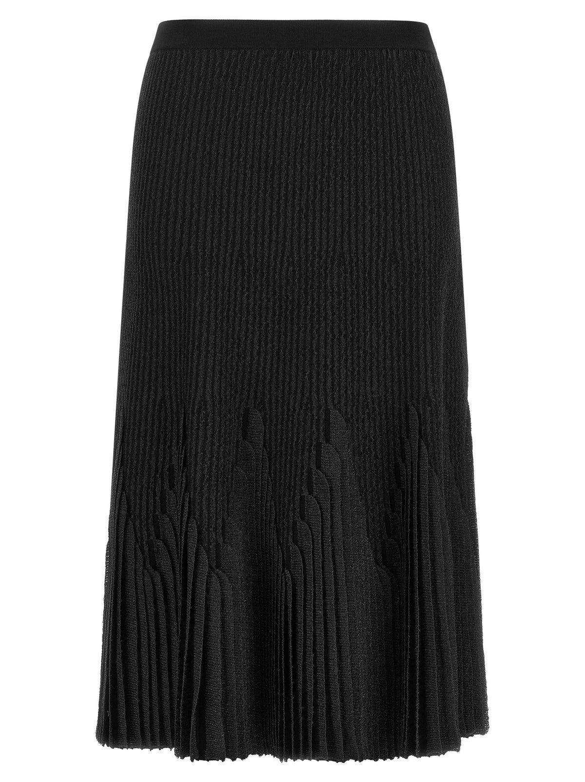 Elisabetta Franchi Knitted Midi Skirt