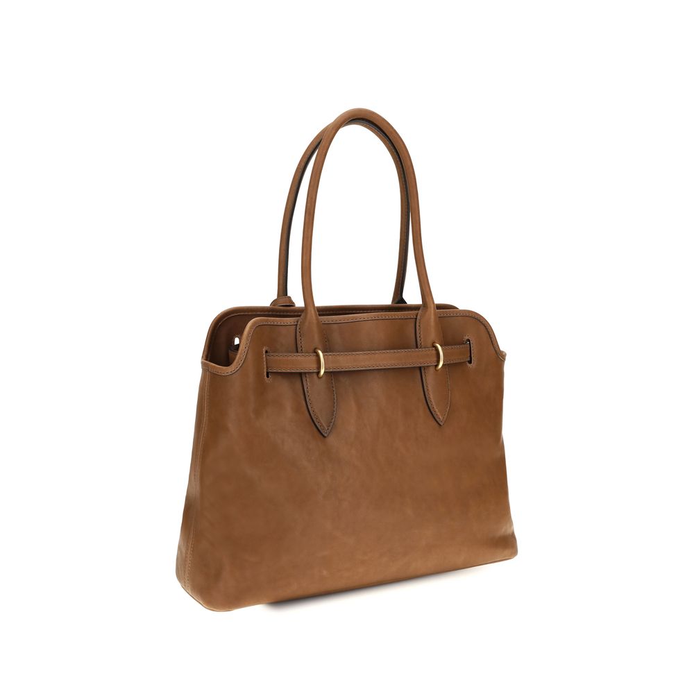 Miu Miu Aventure Brown Shoulder Bag