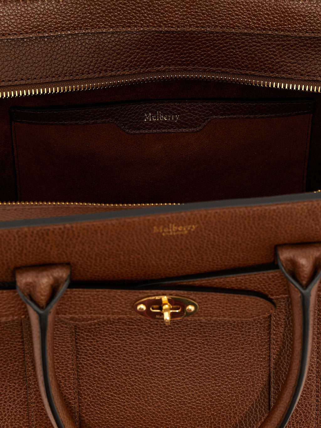 Mulberry Zipped Bayswater Small Tote