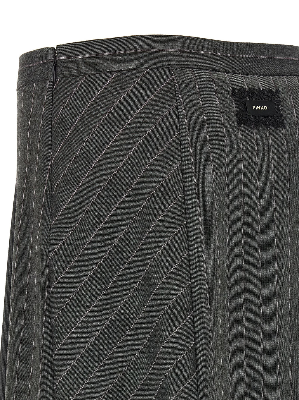 Pinko Pinstripe Mini Skirt