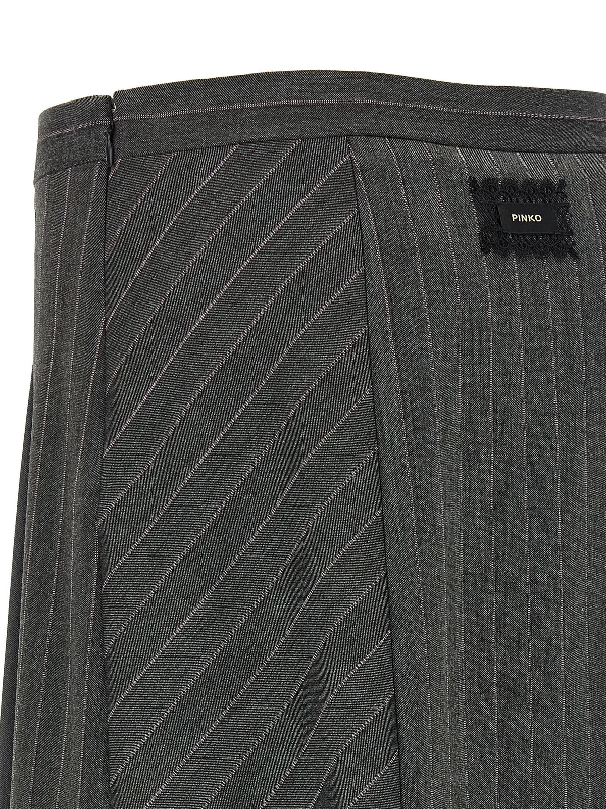 Pinko Pinstripe Mini Skirt