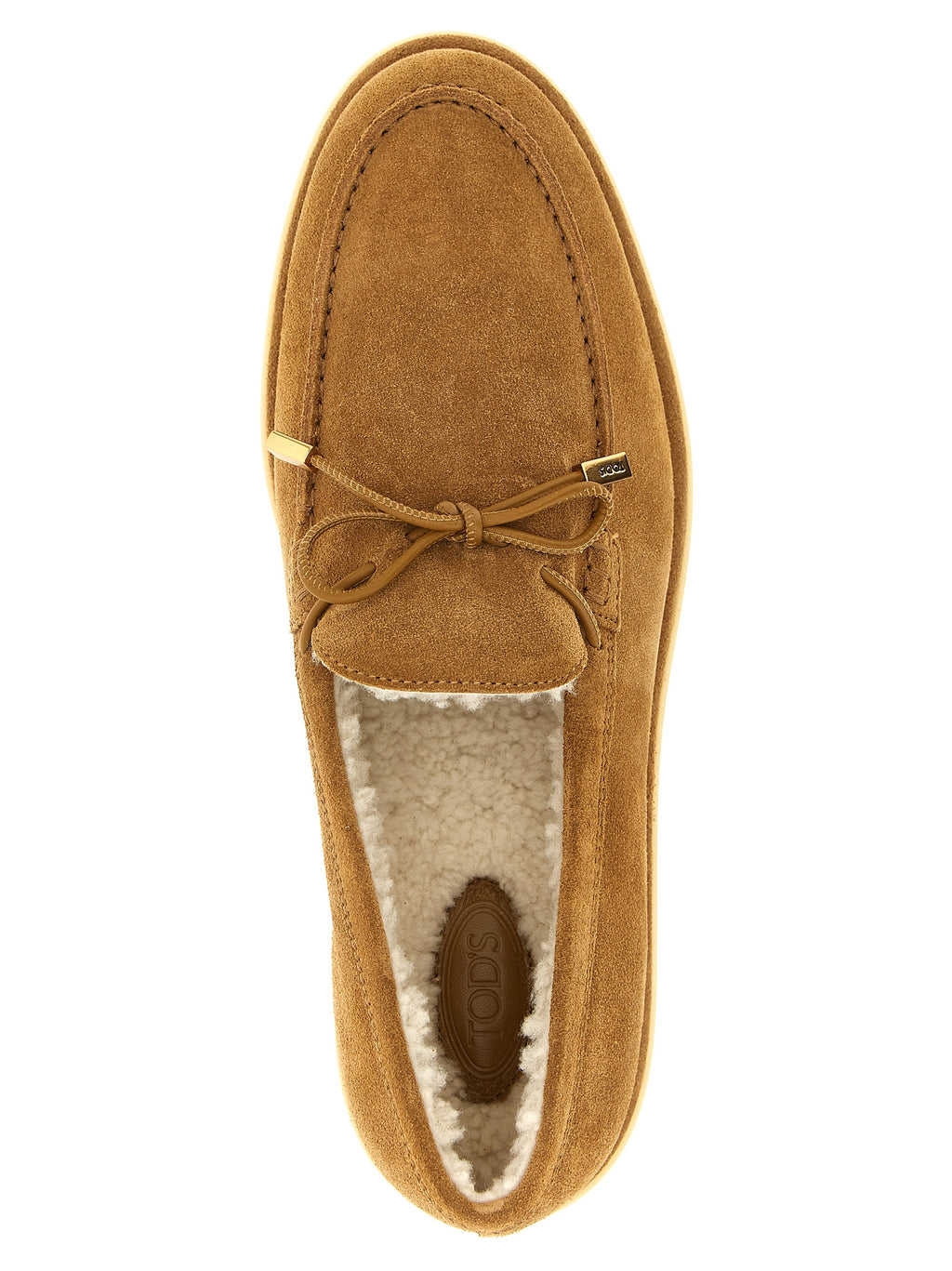 Tod's Logo Slip-On Moccasins