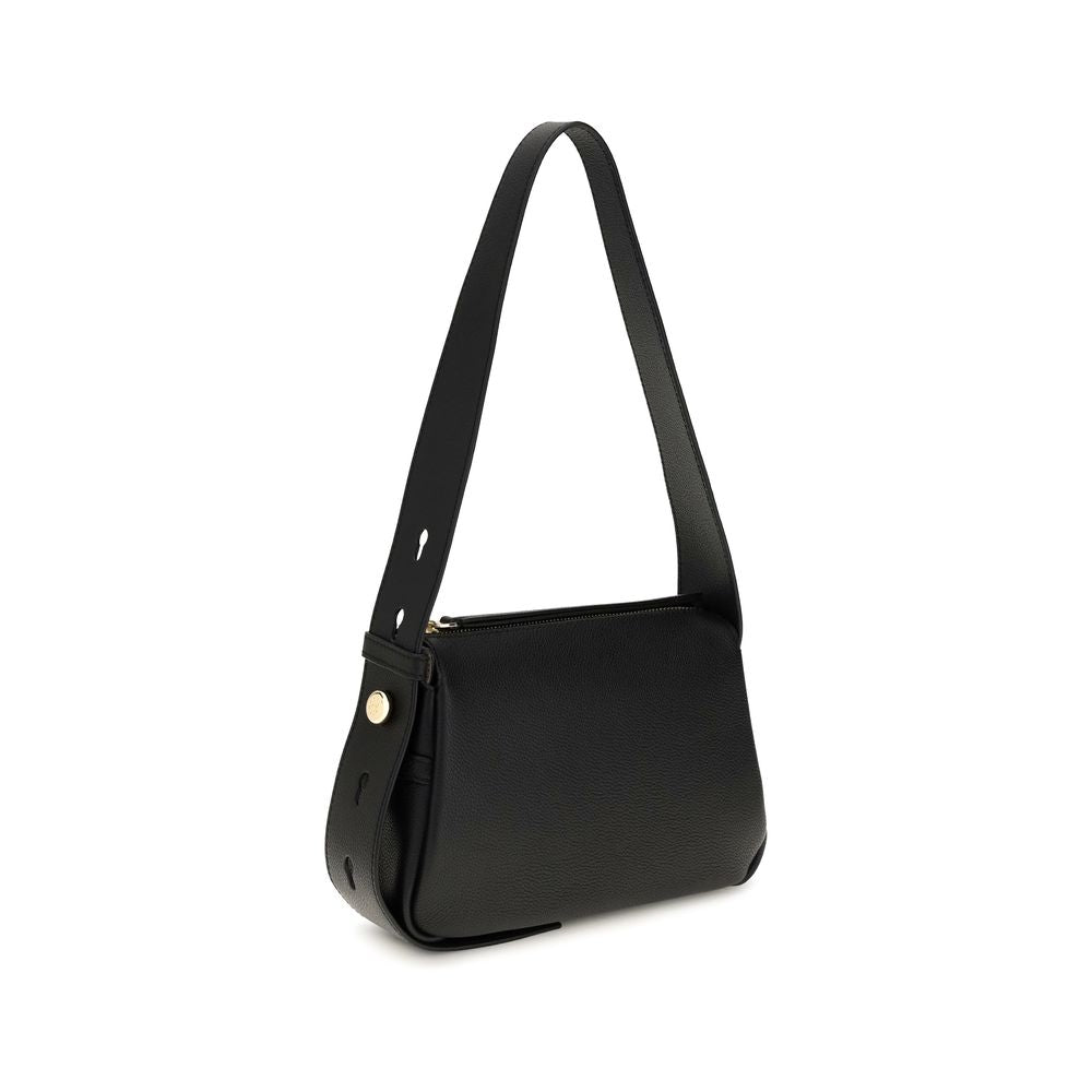 Tory Burch Romy Black Small Shoulder Bag