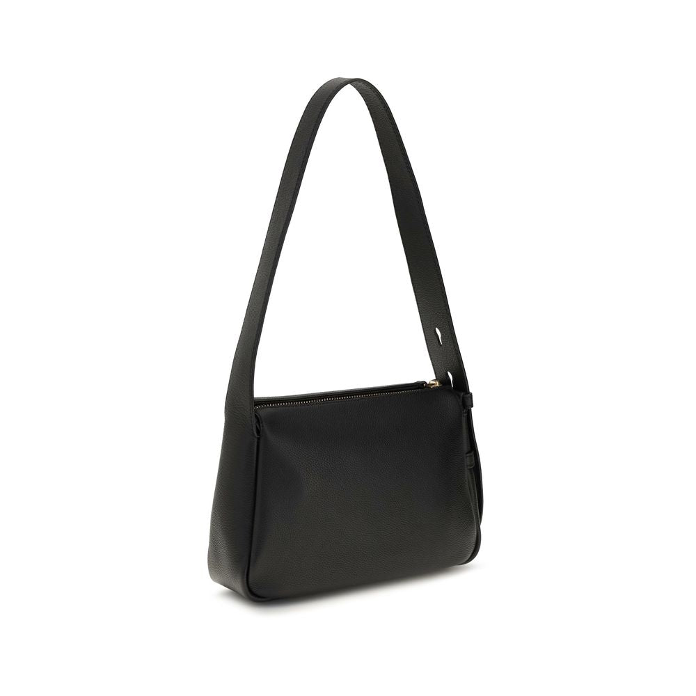 Tory Burch Romy Black Small Shoulder Bag