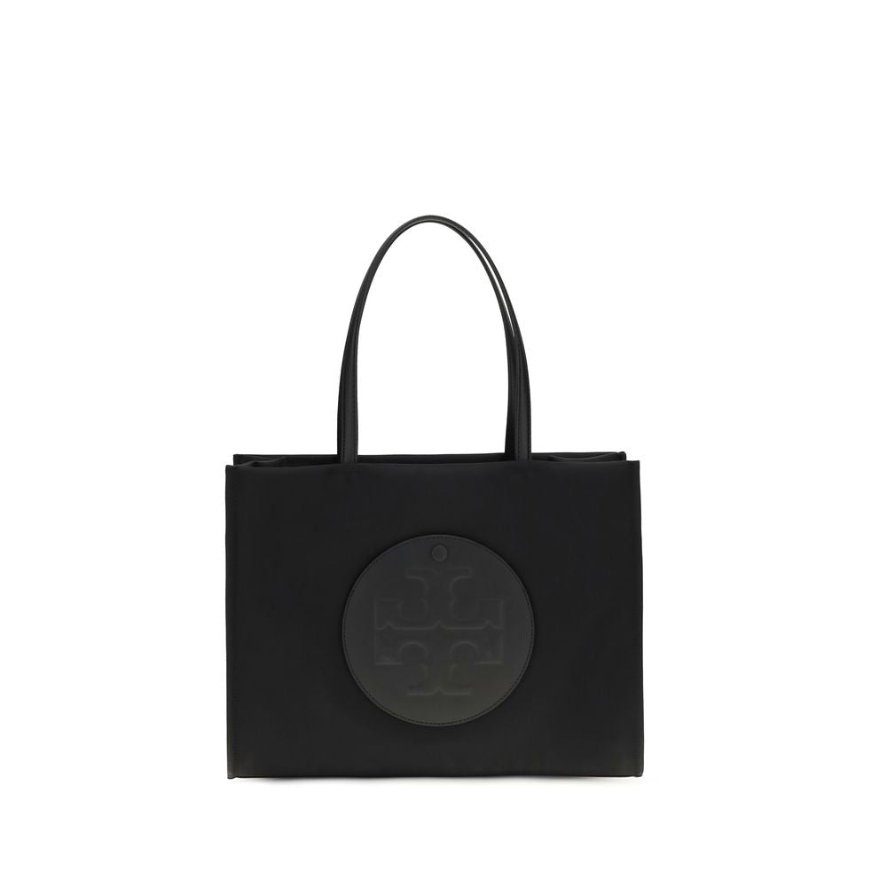 Tory Burch Ella Black Small Tote Bag