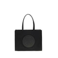 Tory Burch Ella Black Small Tote Bag