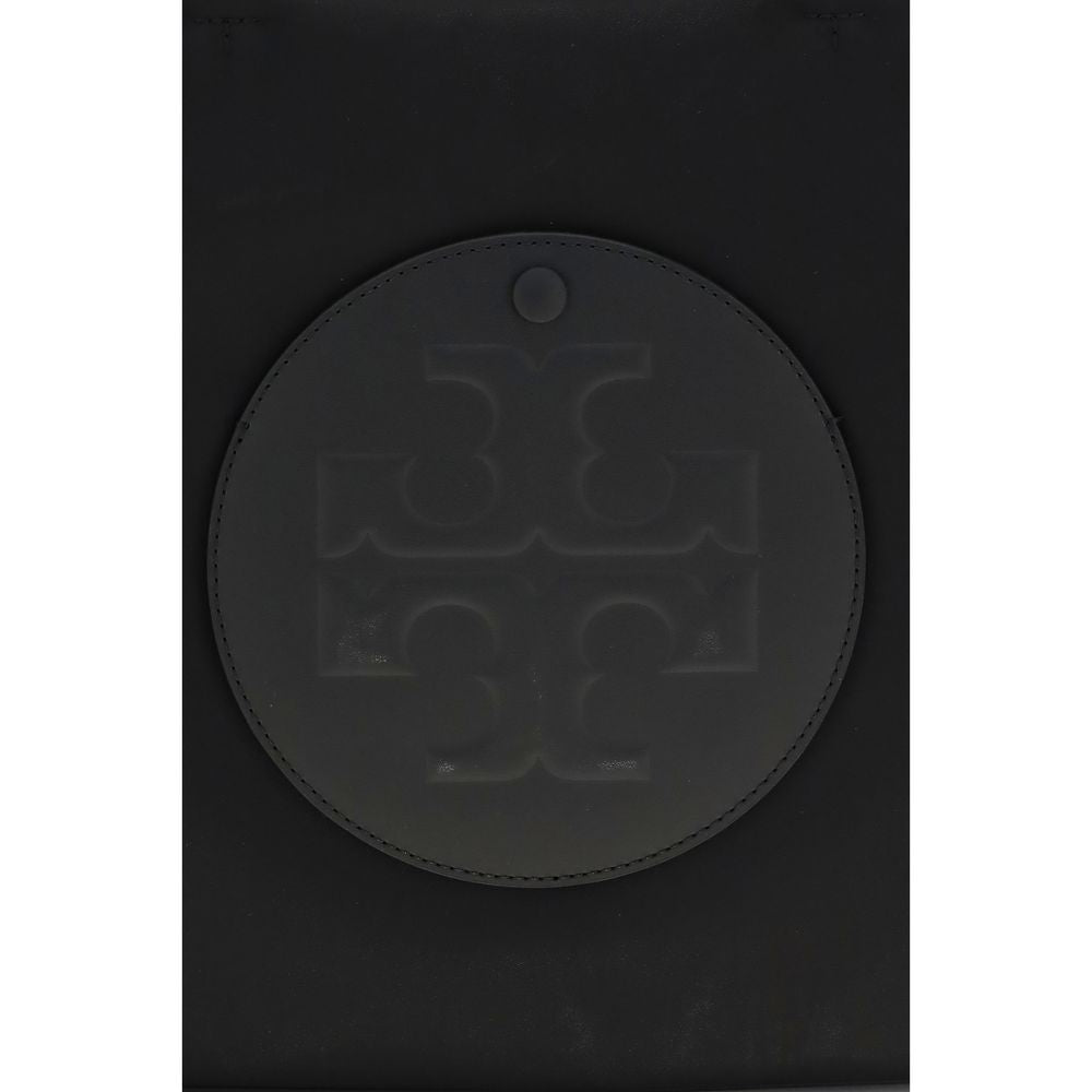 Tory Burch Ella Black Small Tote Bag