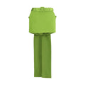 Self-Portrait Satin Bow Green Mini Skirt