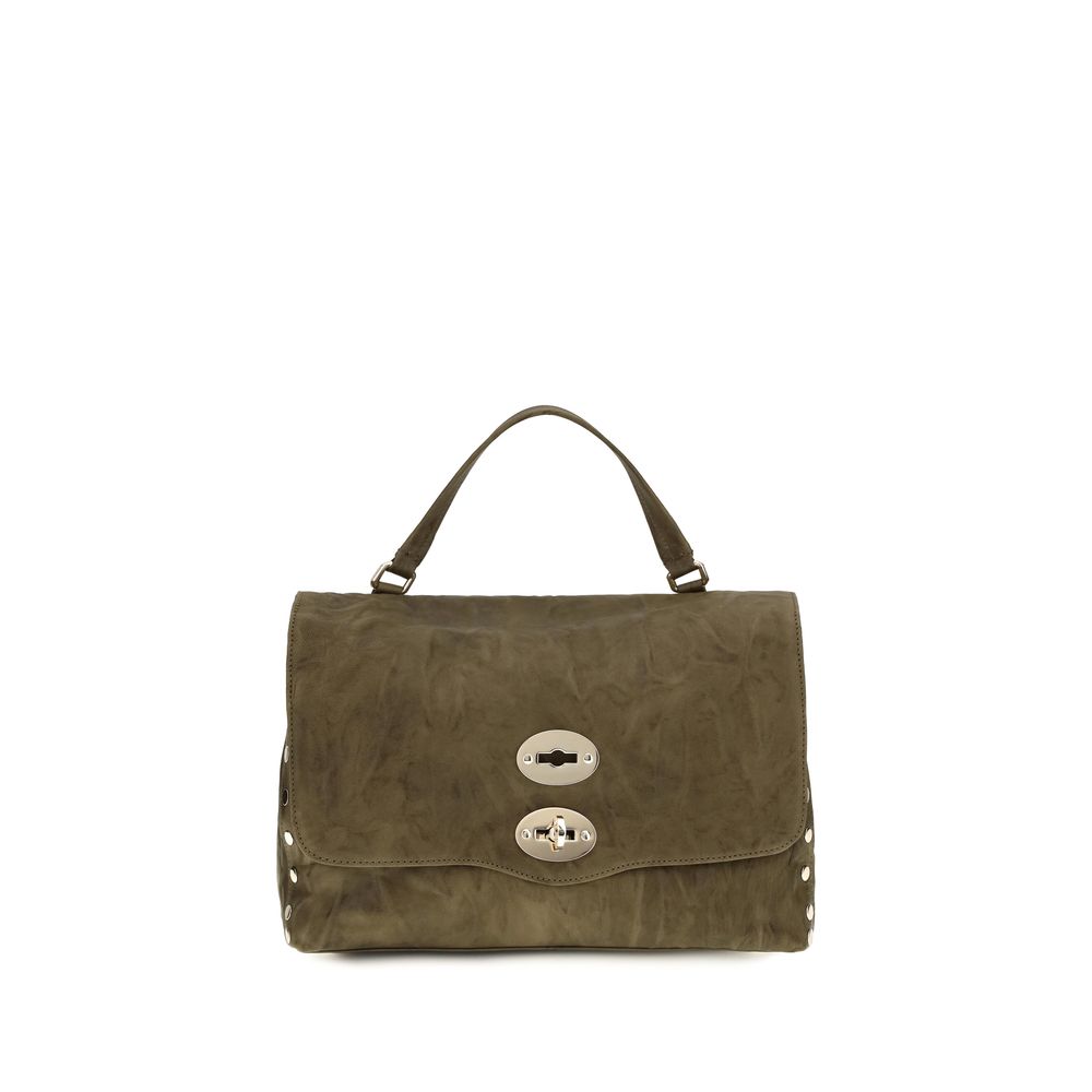 Zanellato Postina Officina Khaki Top Handle Bag