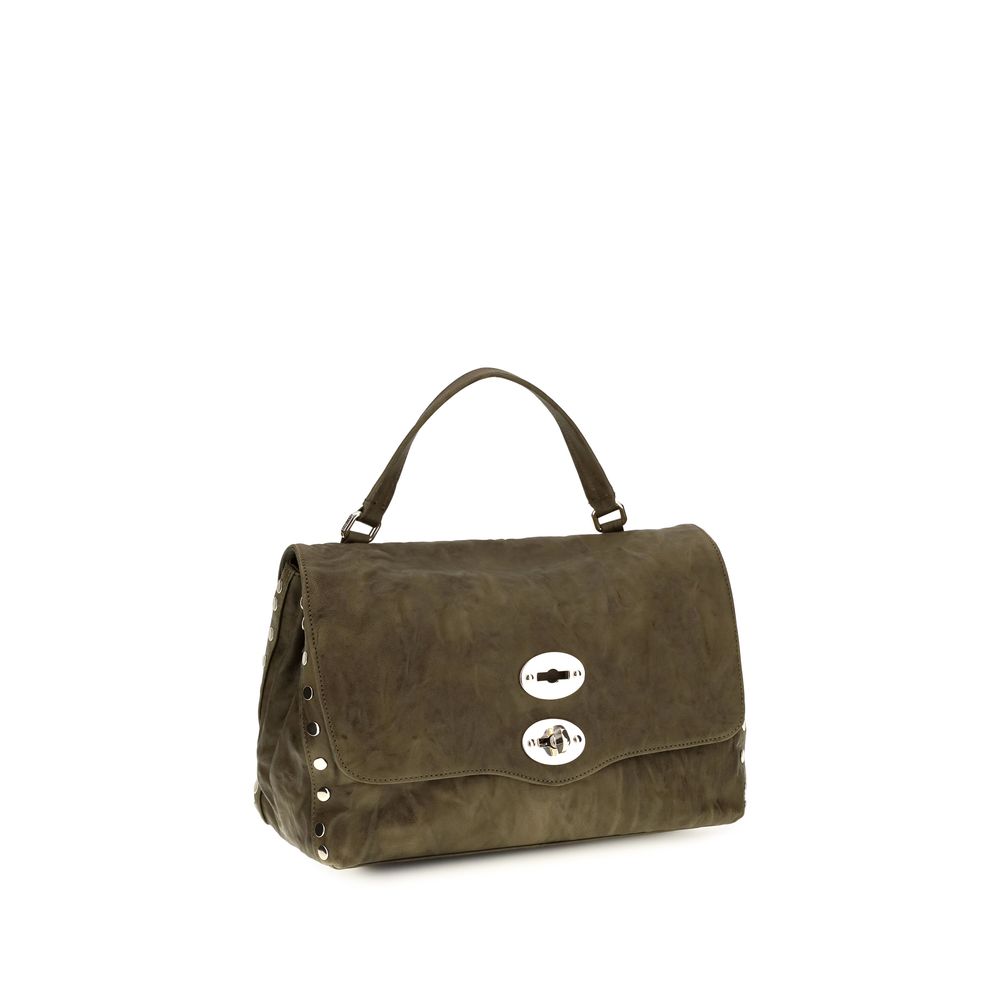Zanellato Postina Officina Khaki Top Handle Bag
