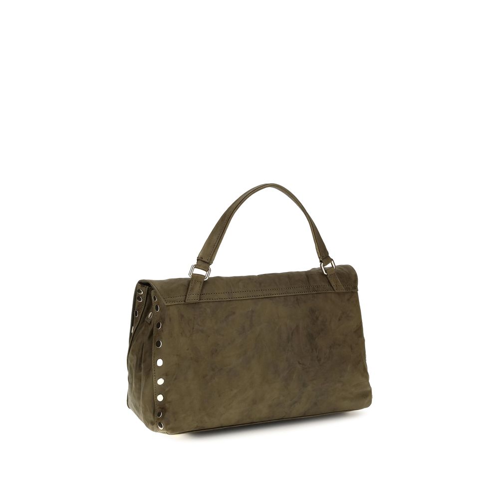 Zanellato Postina Officina Khaki Top Handle Bag