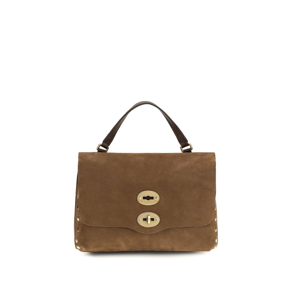 Zanellato Postina Jones Brown Top Handle Bag