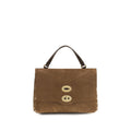 Zanellato Postina Jones Brown Top Handle Bag