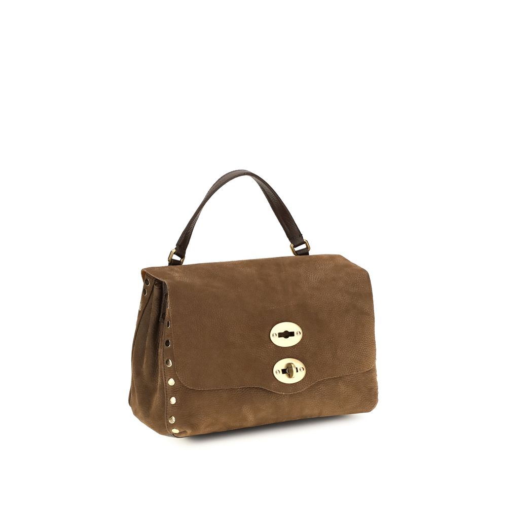 Zanellato Postina Jones Brown Top Handle Bag