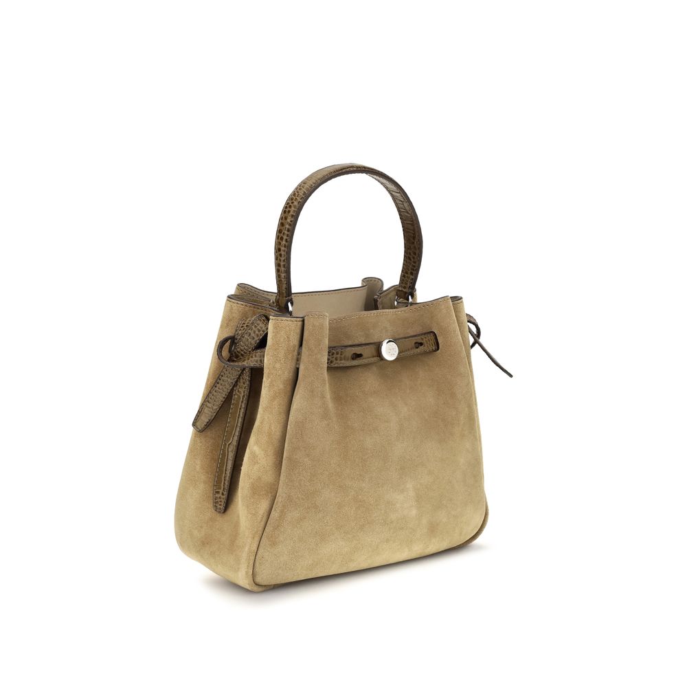 Tory Burch Romy Tan Bucket Bag